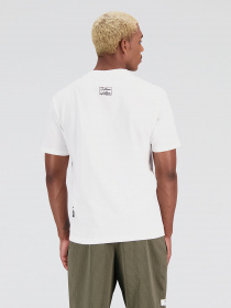 Футболка New Balance Hoops Cotton модель MT31589WT Фото