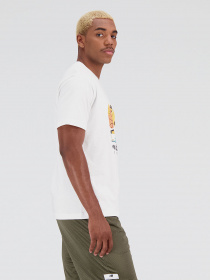 Футболка New Balance Hoops Cotton модель MT31589WT Фото