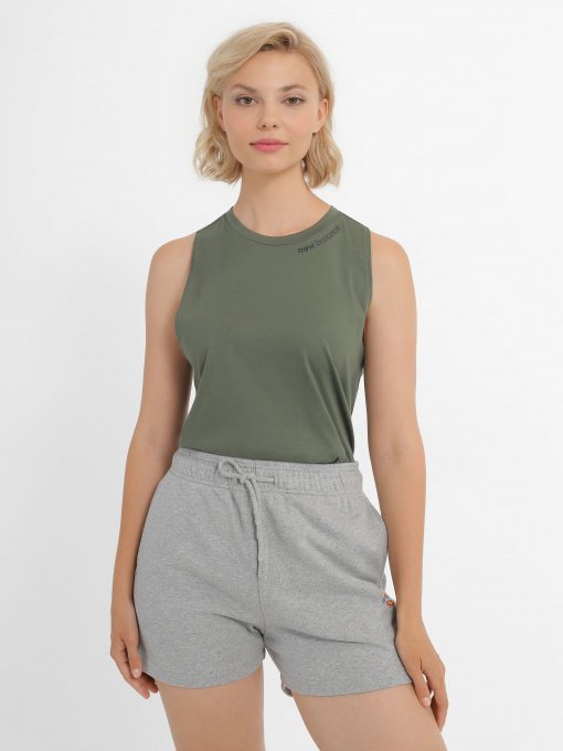 Майка New Balance Relentless Heathertech модель WT31192DON Фото