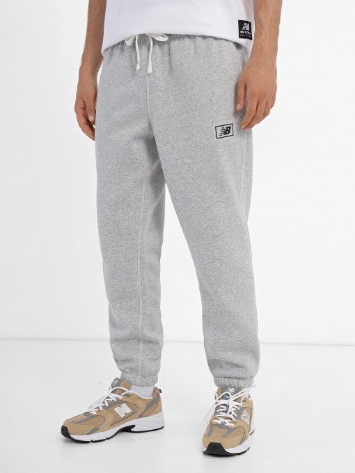 Штаны спортивные New Balance Essentials Brushed Back модель MP33521AG Фото