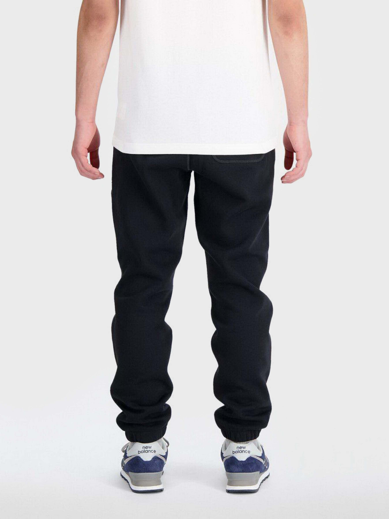 Спортивні штани New Balance Essentials Brushed Back модель MP33521BK Фото