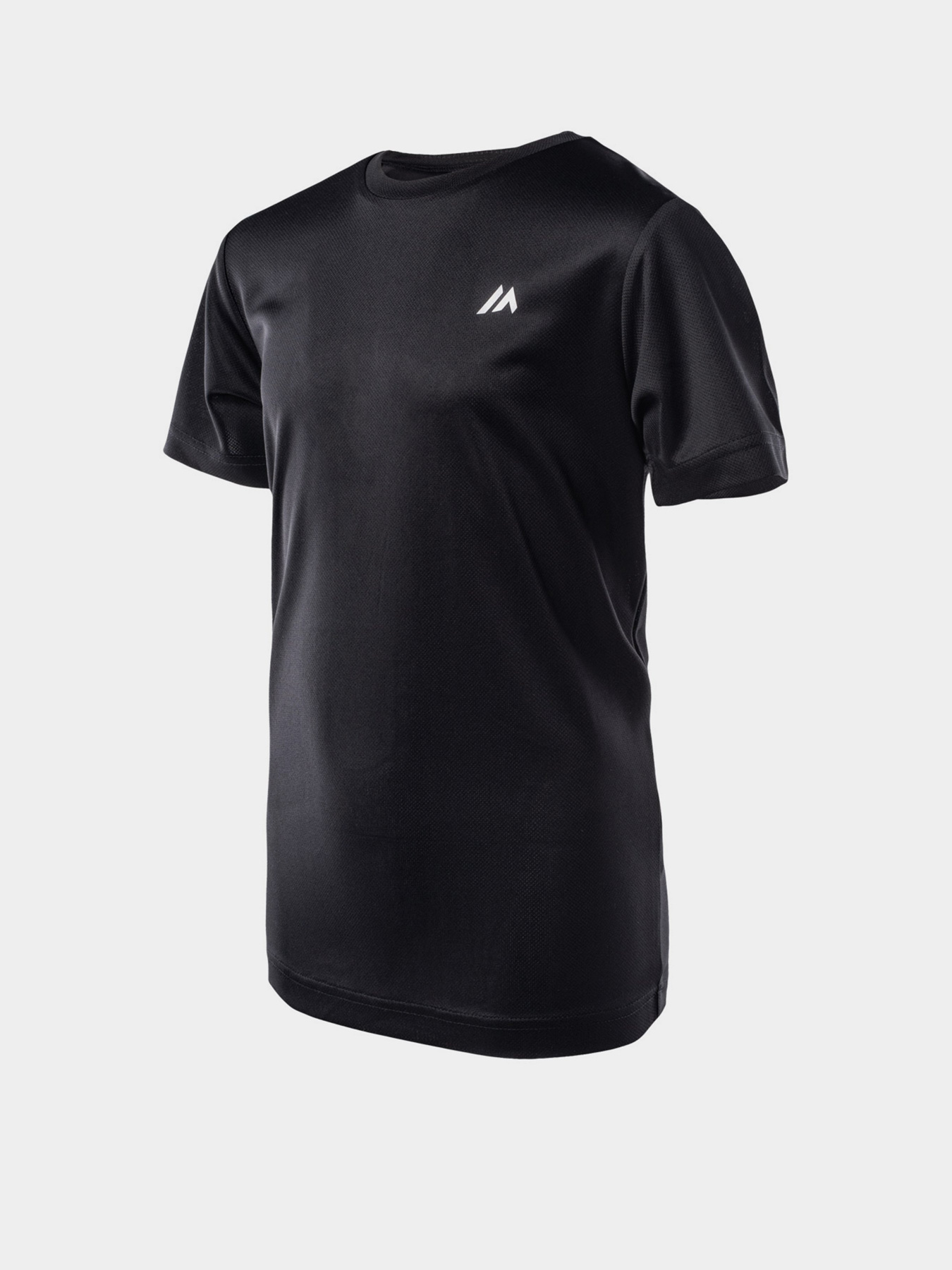 Футболки и поло Martes Essentials модель DIJON JR-BLACK/REFLECTIVE Фото