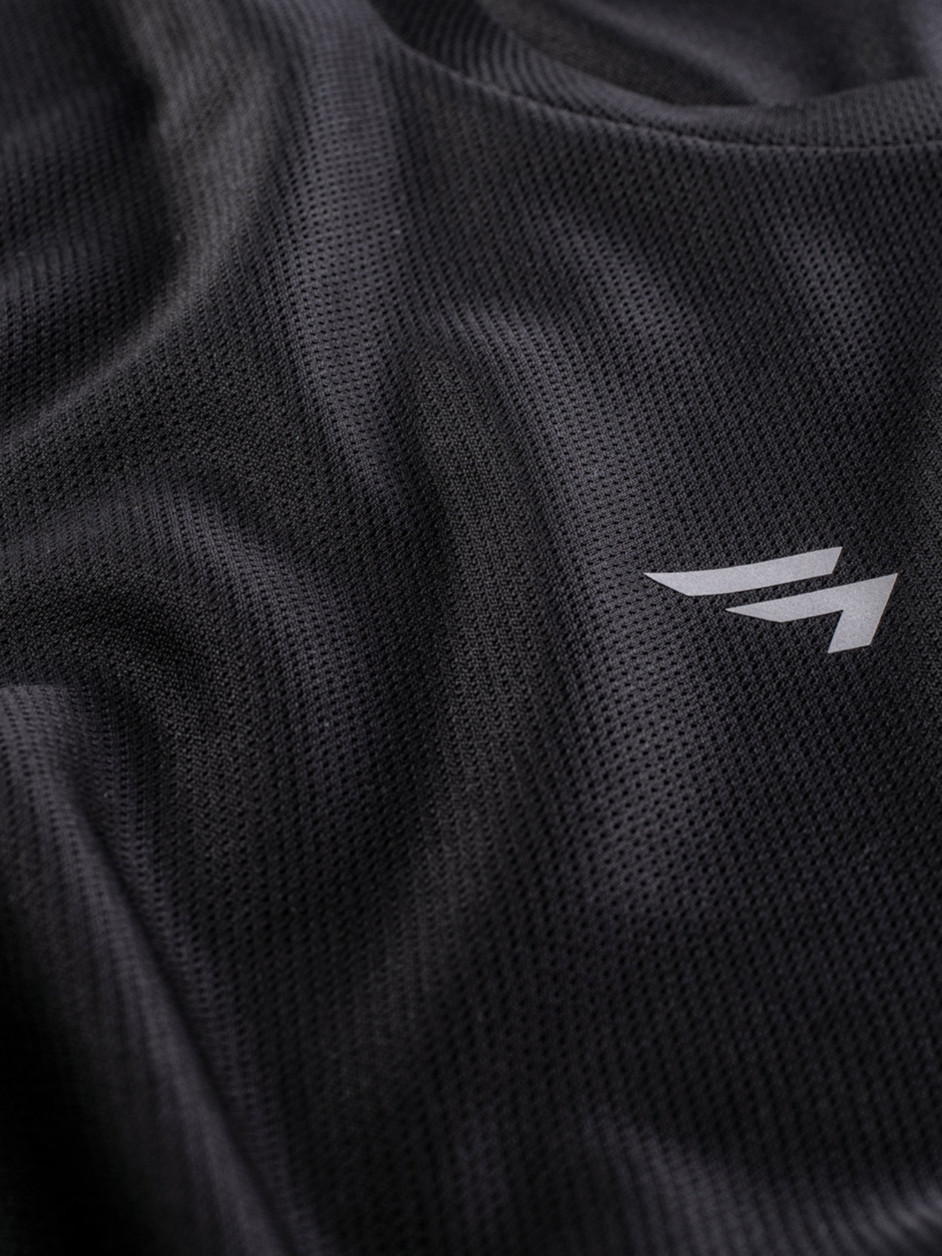 Футболки и поло Martes Essentials модель DIJON JR-BLACK/REFLECTIVE Фото