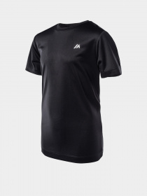 Футболки и поло Martes Essentials модель DIJON JR-BLACK/REFLECTIVE Фото