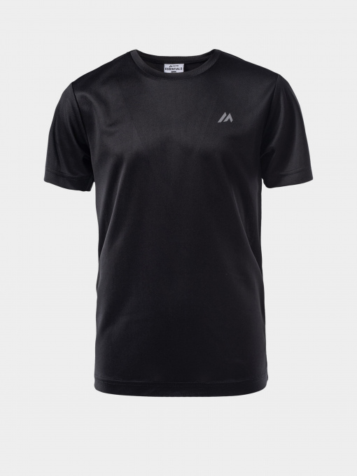 Футболки и поло Martes Essentials модель DIJON JR-BLACK/REFLECTIVE Фото