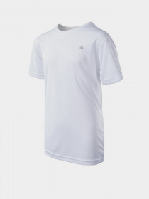 Футболки и поло Martes Essentials модель DIJON JR-WHITE/REFLECTIVE Фото