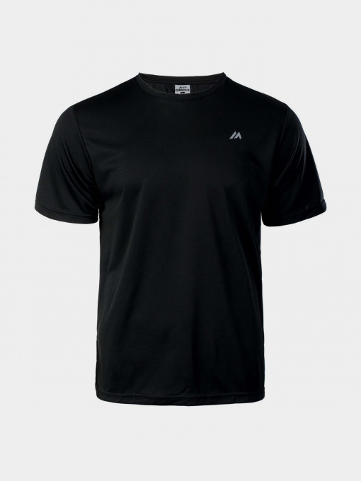 Футболка спортивная Martes Essentials модель DIJON-BLACK/REFLECTIVE Фото