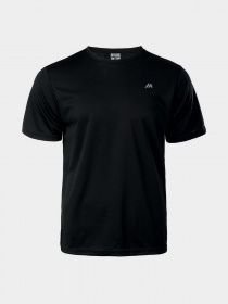 Спортивна футболка Martes Essentials модель DIJON-BLACK/REFLECTIVE Фото