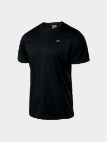 Спортивна футболка Martes Essentials модель DIJON-BLACK/REFLECTIVE Фото