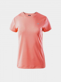 Спортивна футболка Martes Essentials модель LADY DIJON-PEACH PINK/REFLECT Фото