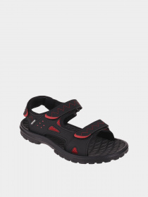 Сандалії Martes модель ARSO-BLACK/RED Сандалії Martes модель ARSO-BLACK/RED Фото