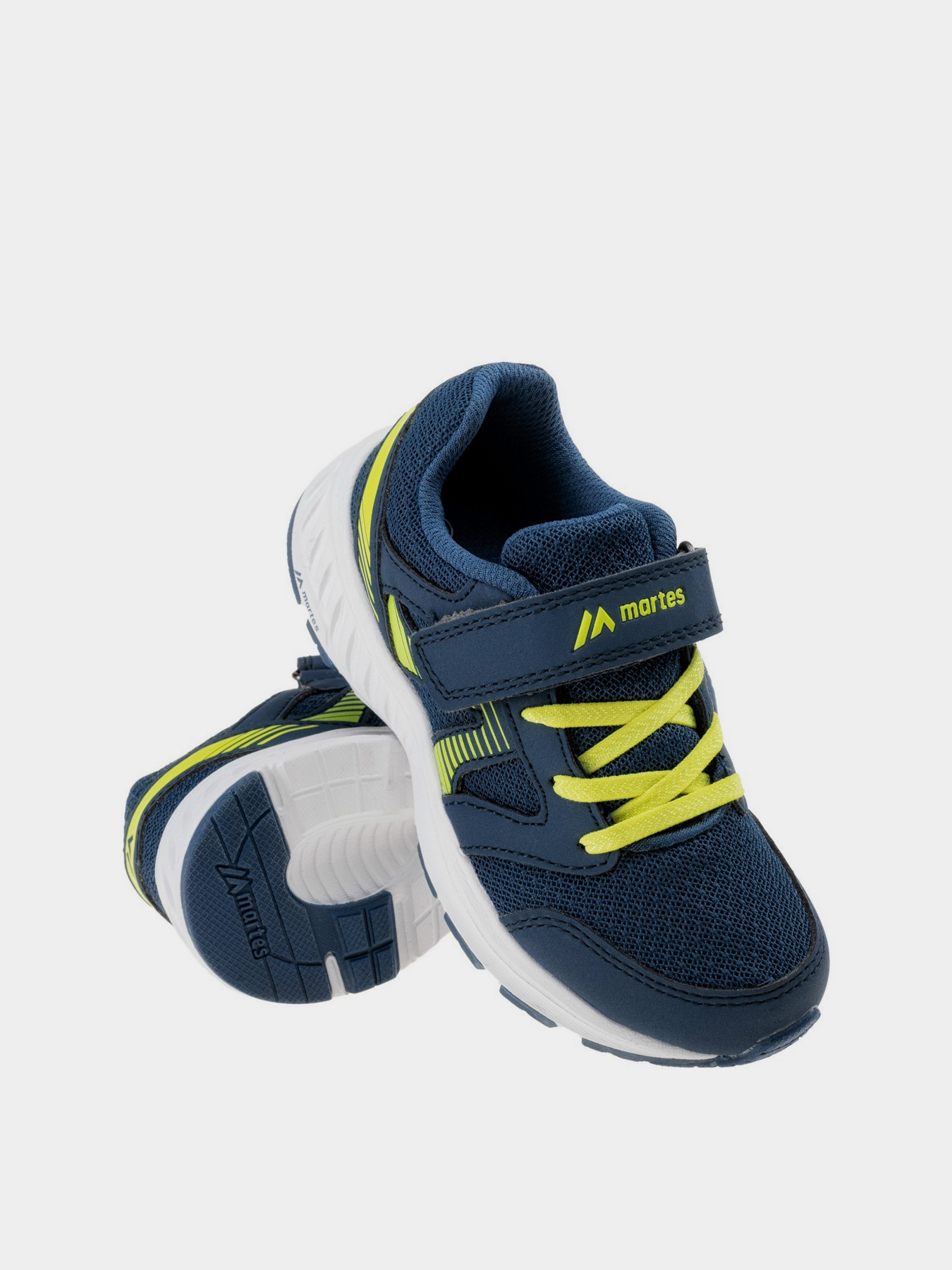 Кроссовки Martes модель MALPRA JR-ESTA BLUE/LIME GREEN Фото