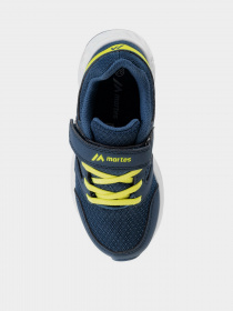 Кроссовки Martes модель MALPRA JR-ESTA BLUE/LIME GREEN Фото