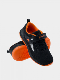 Кроссовки для бега Martes модель MASYLI JR-BLACK/ORANGE/SILVER Фото