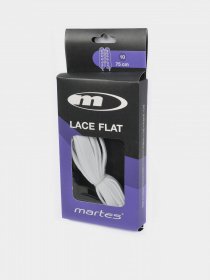 Шнурки Martes модель LACE FLAT-WHITE Фото