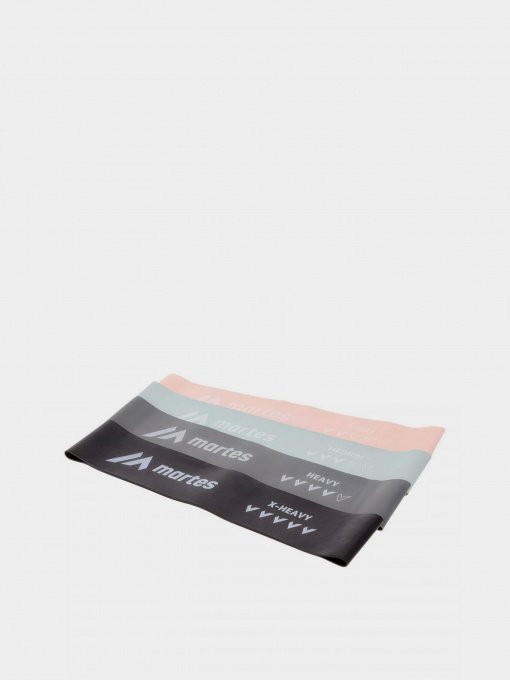 Фитнес-резинка Martes модель LOOPEY-LGT PIN/PL BLU/DK GR/BK Фото