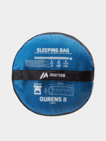 Спальник Martes модель OURENS II-BLACK/DIRECTOIRE BLU Фото