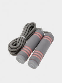 Скакалка Martes модель VEBY-LIGHT GREY/LIGHT PINK Фото