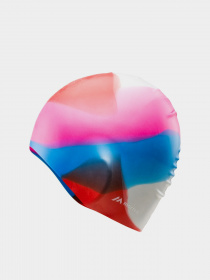 Шапочка для плавания Martes модель MULTISILI-PINK/MULTICOLOR Фото