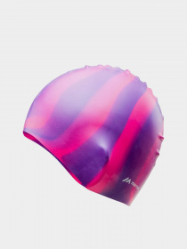 Шапочка для плавания Martes модель MULTISILI-PINK/VIOLET Фото