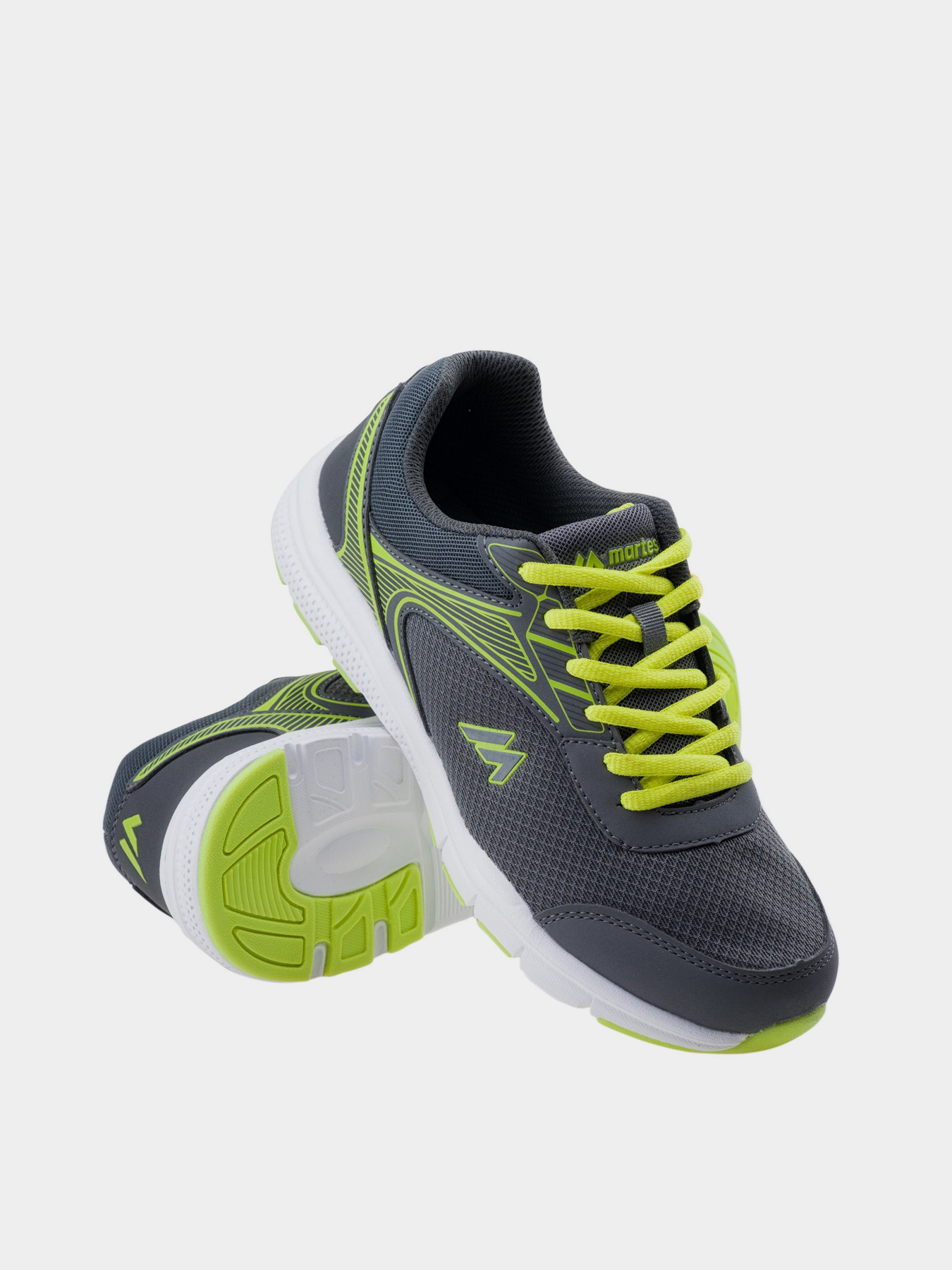 Кроссовки Martes Lasabi модель LASABI TEEN-DK GRE/MID GRE/LIM Фото