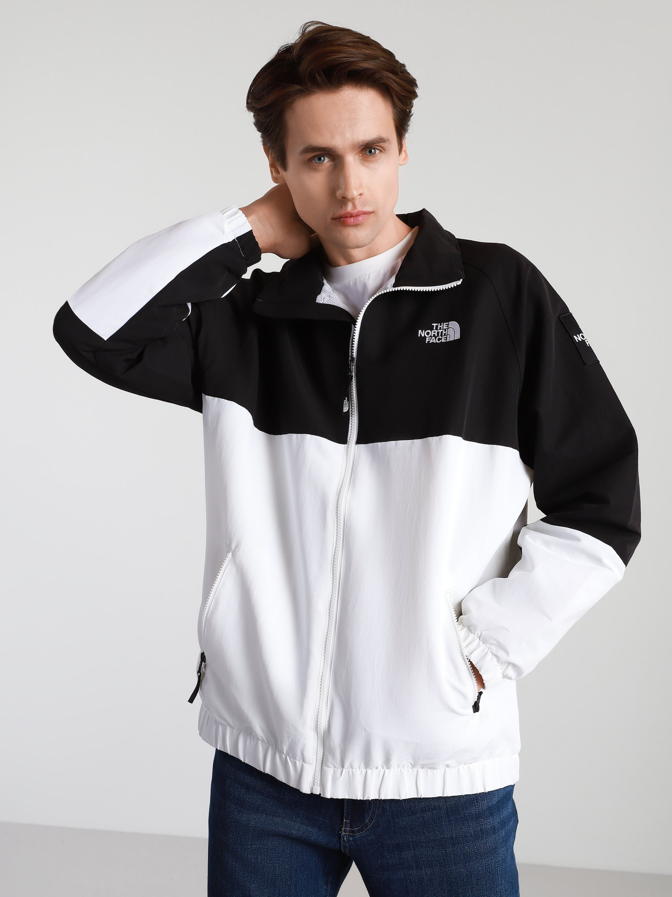 Куртка The North Face Black Box Track Top модель NF0A55BTFN41 Фото