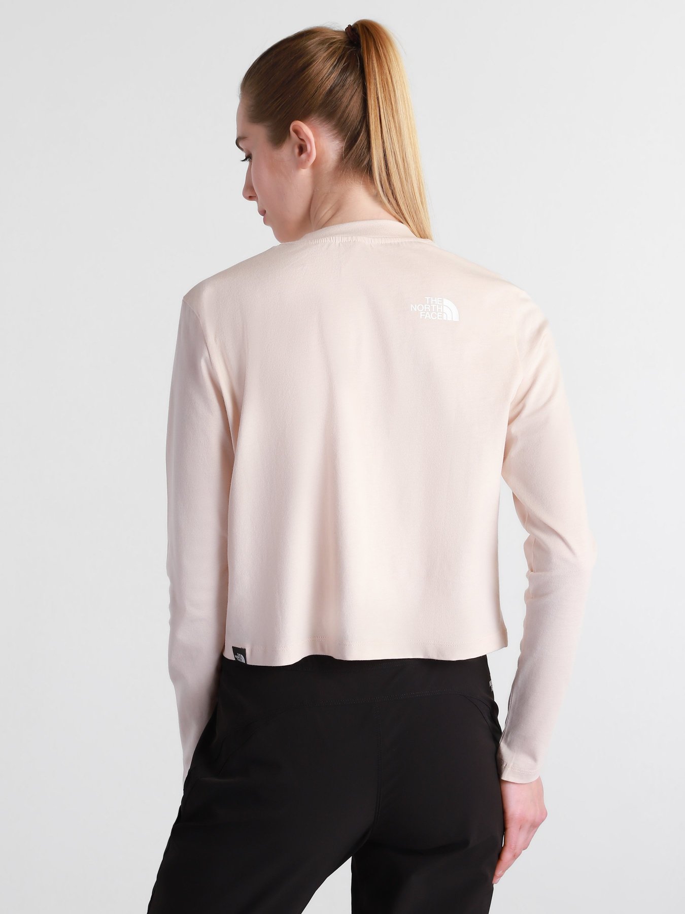 Лонгслів The North Face Longsleeve Crop Tee модель NF0A5581V361 Фото