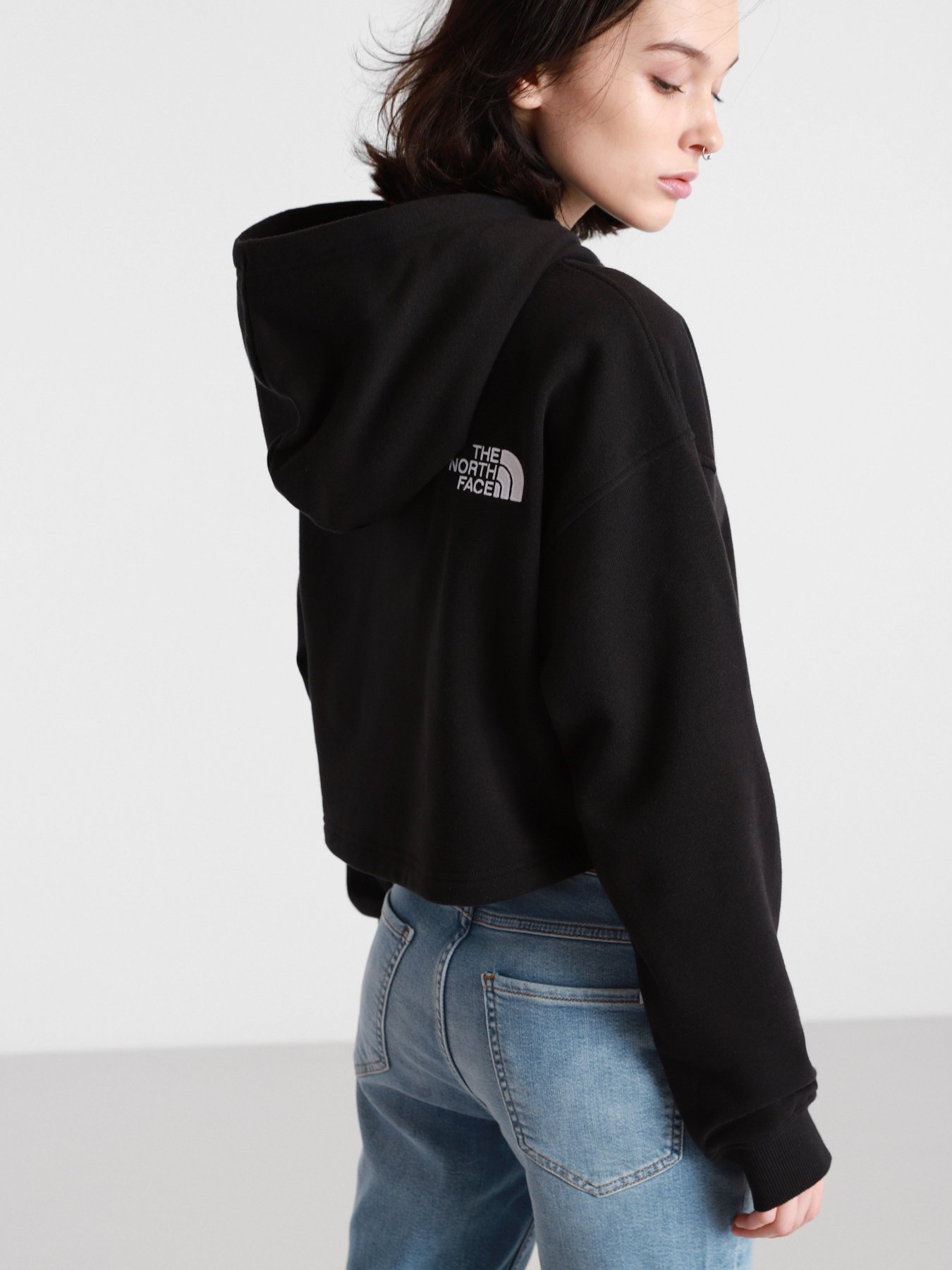 Худі The North Face Logo Crop Drop модель NF0A53BVJK31 Фото