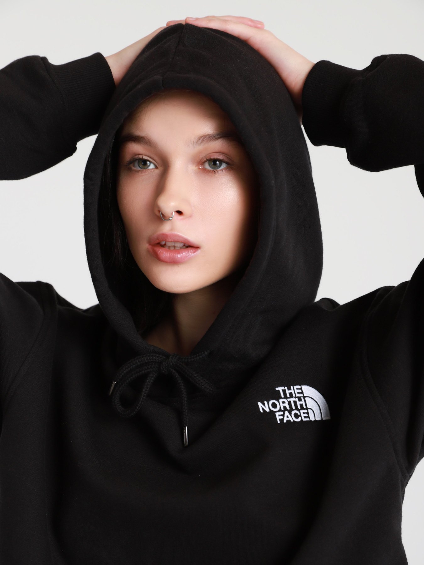 Худі The North Face Logo Crop Drop модель NF0A53BVJK31 Фото