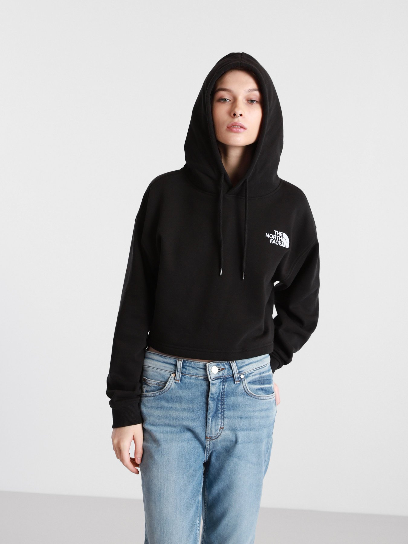 Худі The North Face Logo Crop Drop модель NF0A53BVJK31 Фото
