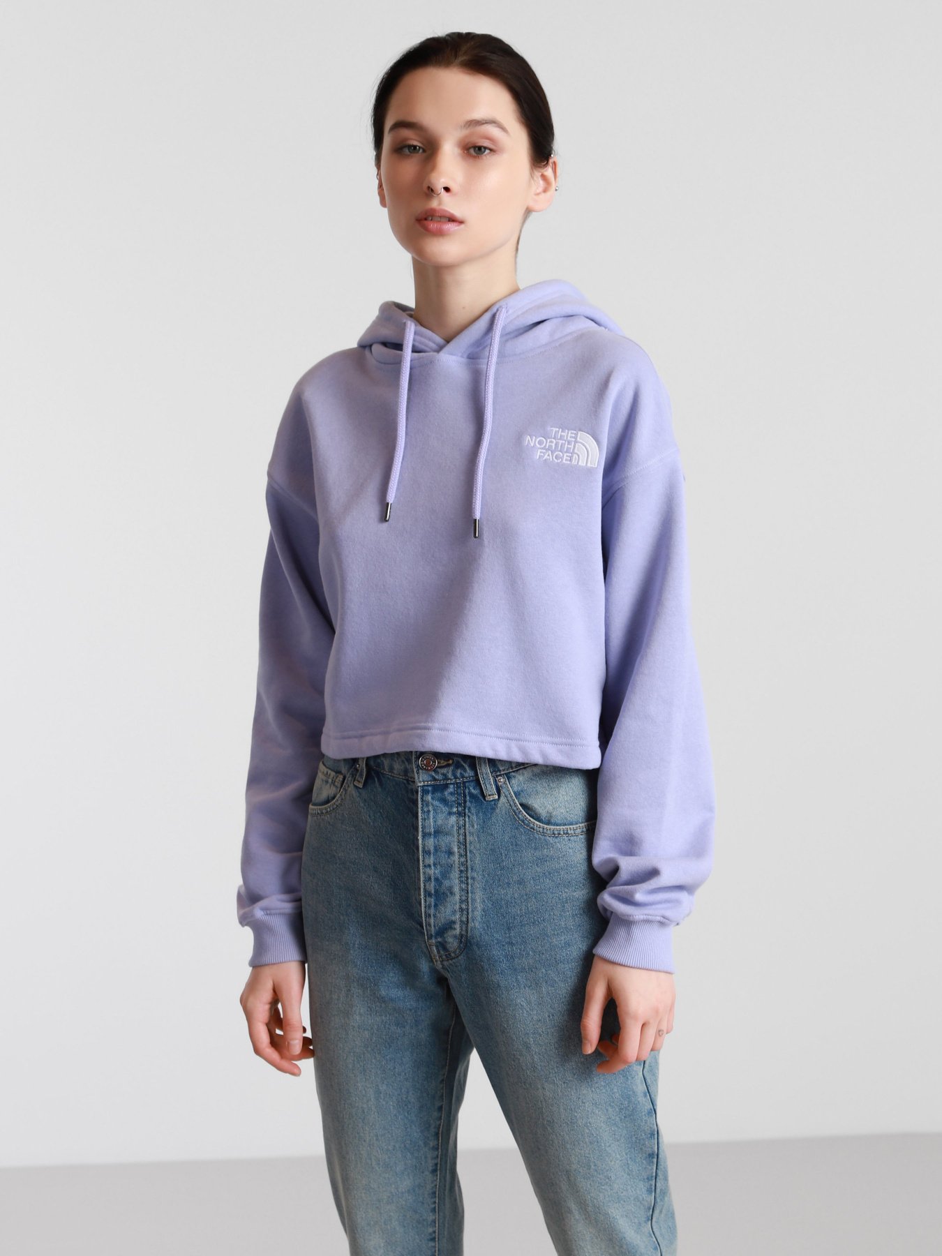 Худи The North Face Logo Crop Drop модель NF0A53BVW231 Фото