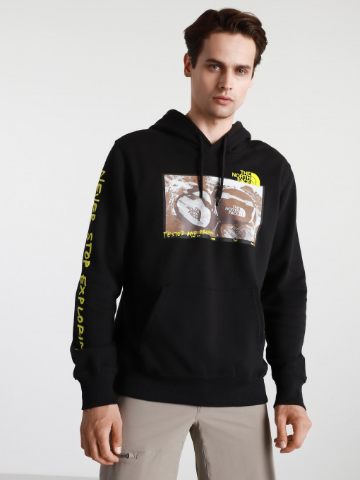 Худи The North Face Base Fall Graphic модель NF0A55TUJK31 Фото