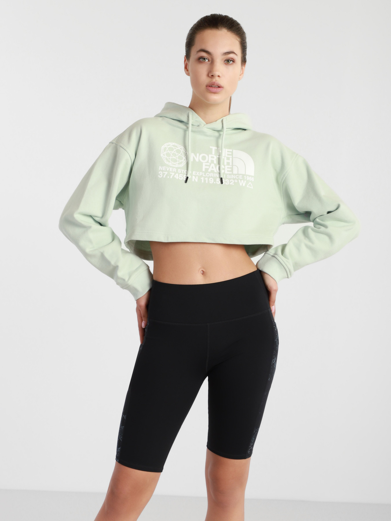Худі The North Face Coordinates Crop Drop модель NF0A55UYV391 Фото