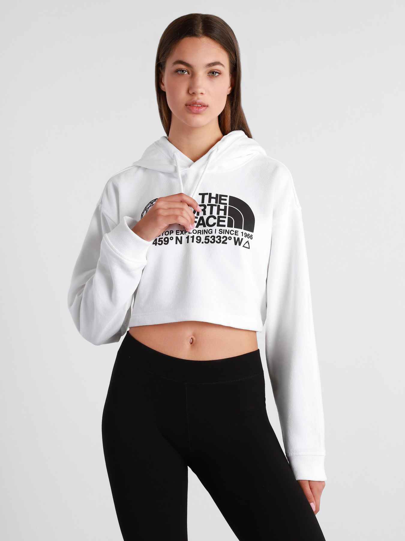 Худі The North Face Coordinates Crop Drop модель NF0A55UYFN41 Фото
