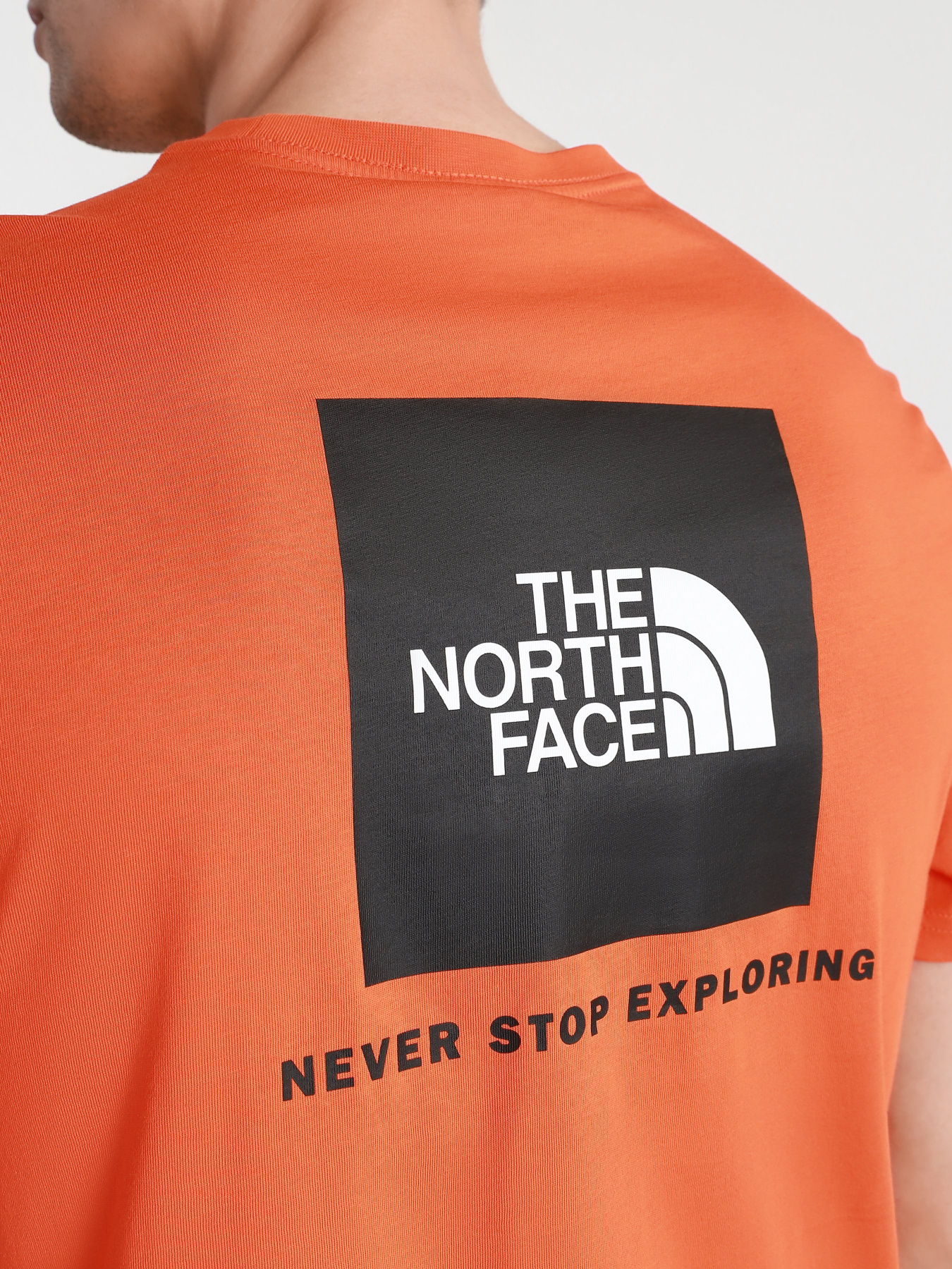 Футболка The North Face Red Box Flame модель NF0A2TX2V3Q1 Фото