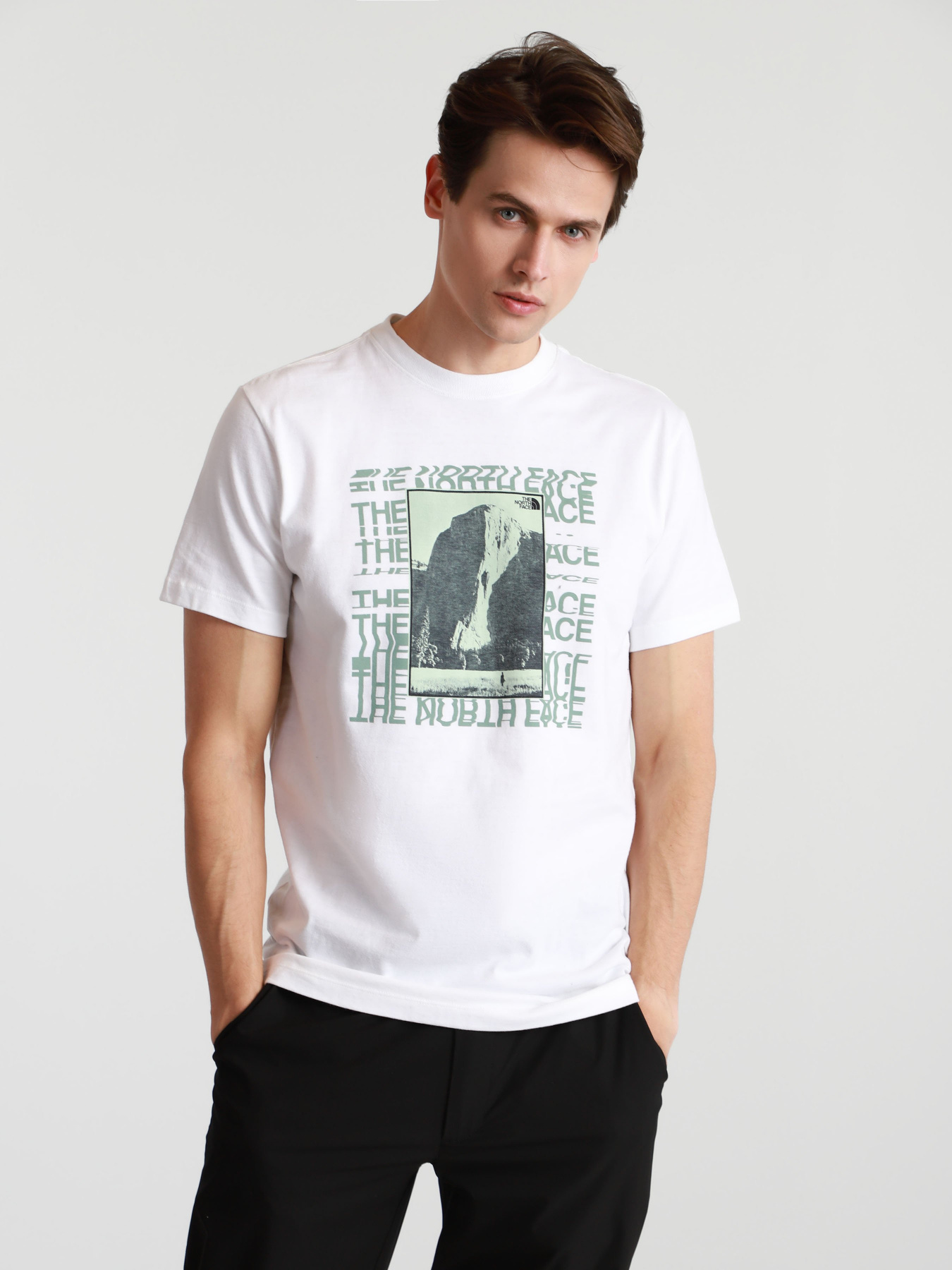 Футболки і поло The North Face WARPED TYPE GRAPHIC модель NF0A55TNFN41 Фото