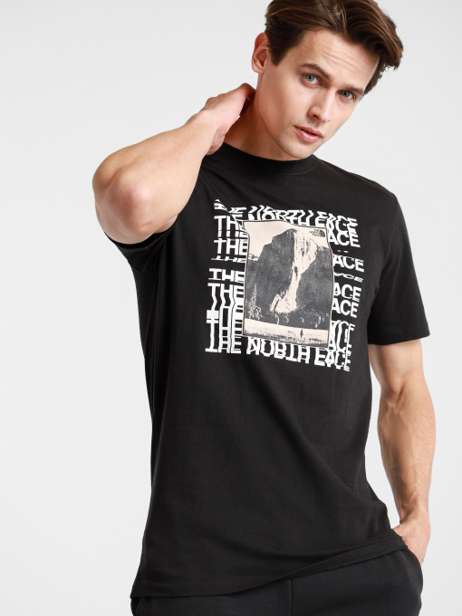 Футболки и поло The North Face WARPED TYPE GRAPHIC модель NF0A55TNJK31 Фото