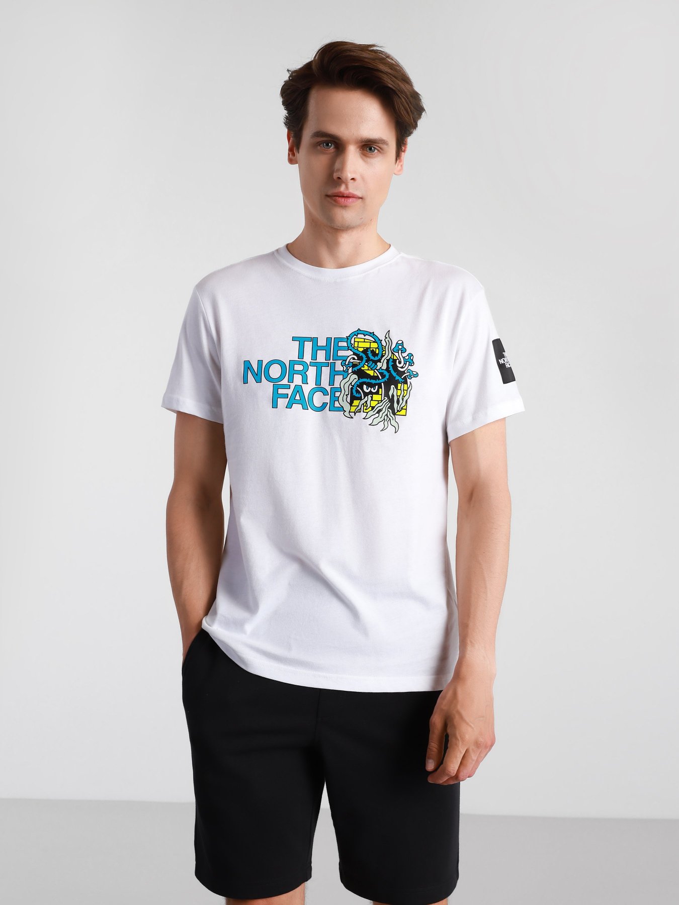 Футболки и поло The North Face Black Box SS Graphic модель NF0A557LFN41 Фото