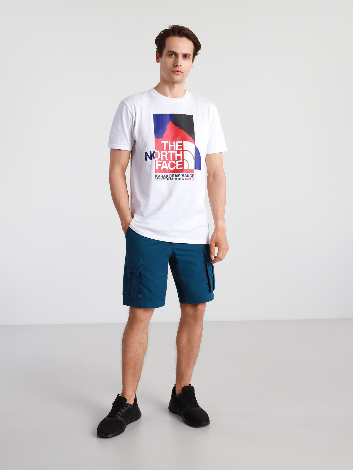 Повсякденні шорти The North Face Anticline модель NF0A55B6BH71 Фото