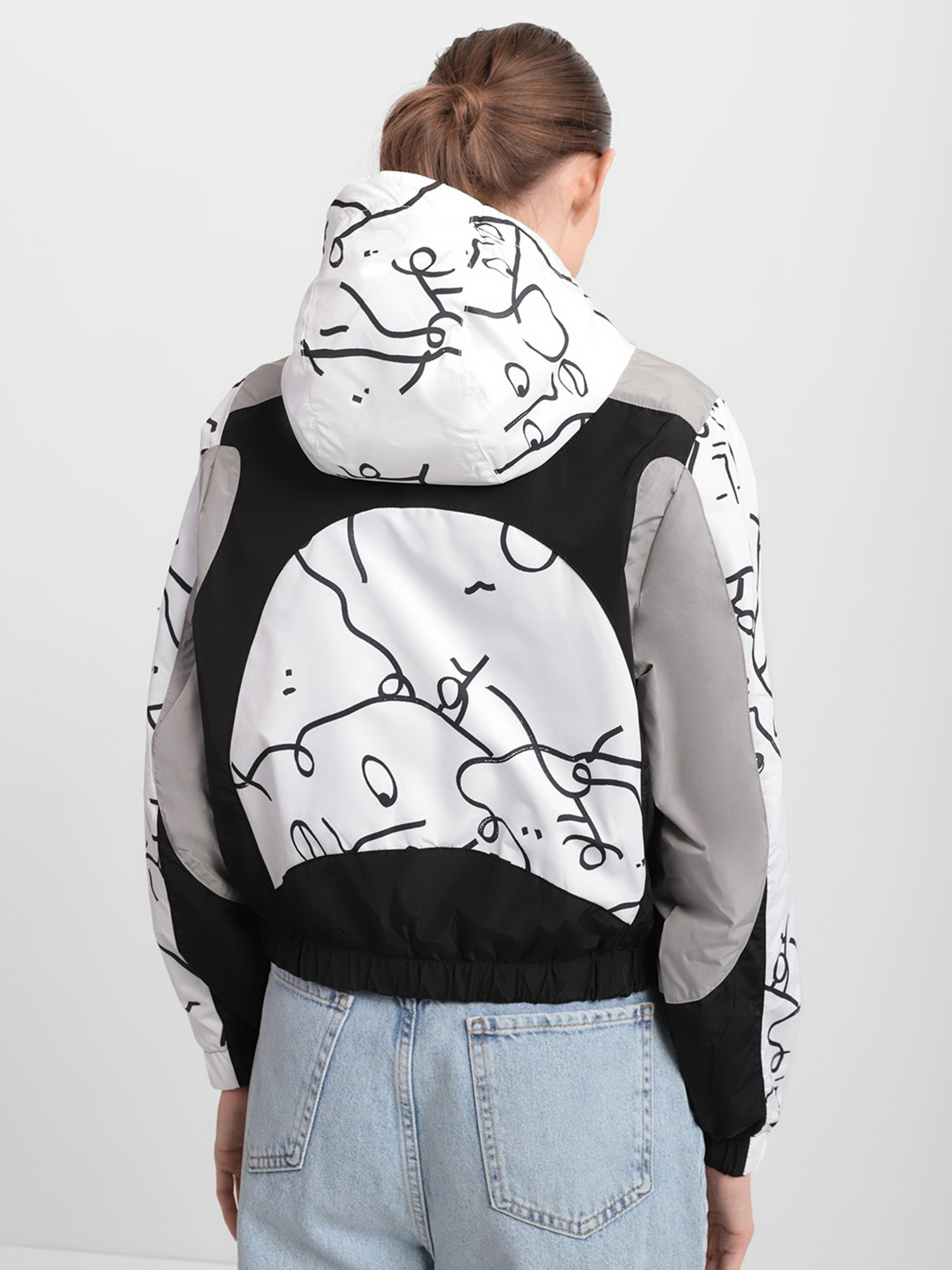 Анорак The North Face Printed Short Wind модель NF0A5ICE26C1 Фото