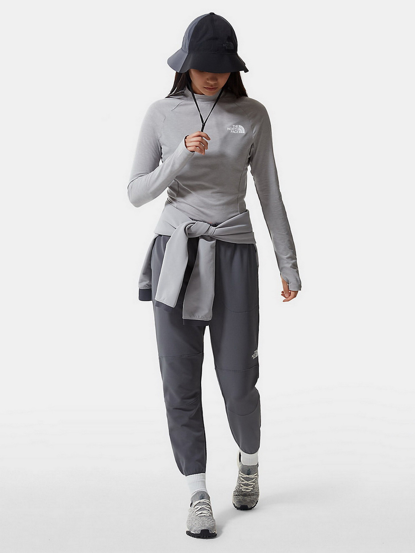 Лонгслив The North Face TEKWARE L/S TOP Gri модель NF0A5GGJDV91 Фото