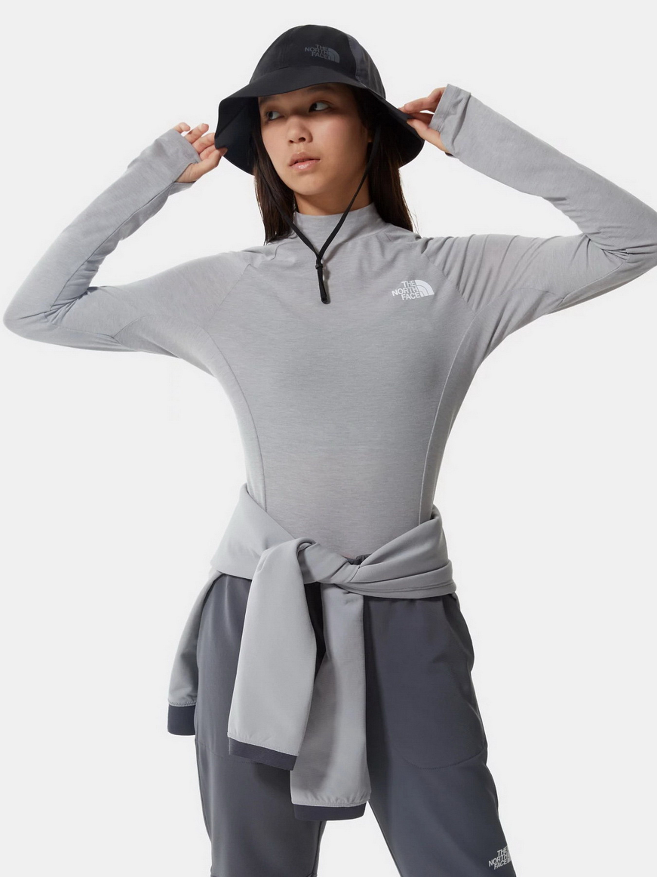 Лонгслив The North Face TEKWARE L/S TOP Gri модель NF0A5GGJDV91 Фото