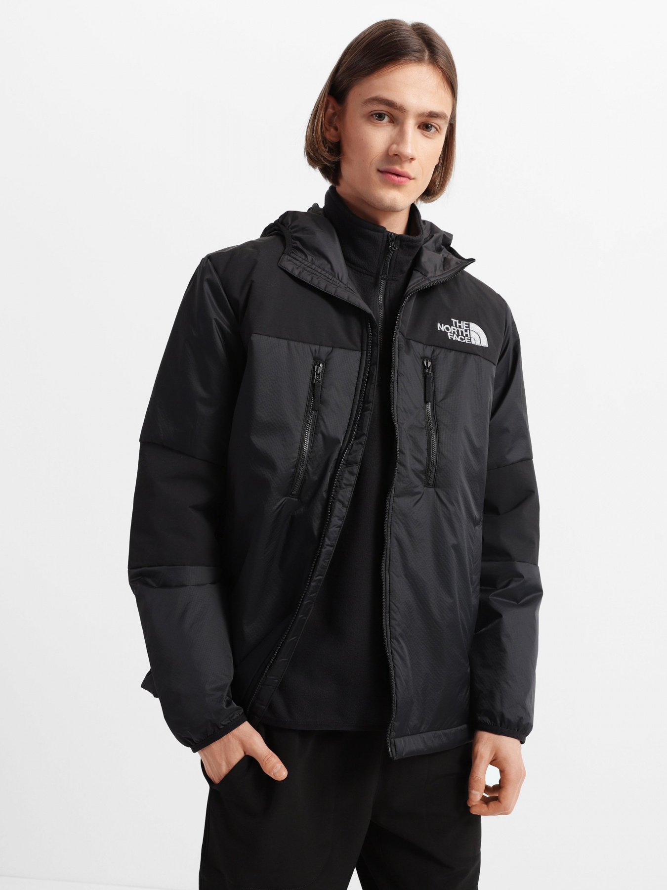Зимняя куртка The North Face Himalayan Light Synth Hoodie модель NF0A3L2GJK31 Фото