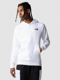 Худи The North Face Raglan Red Box HD модель NF0A2ZWUFN41 Фото