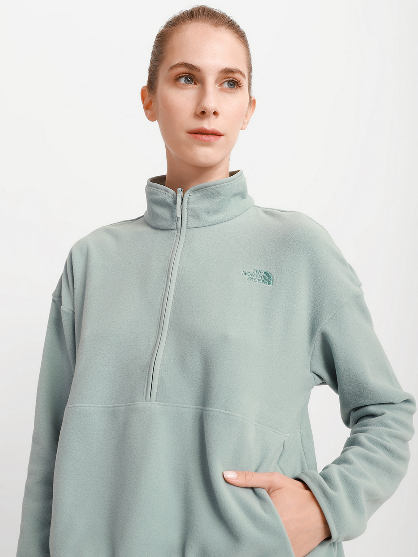 Кофта The North Face TKA Glacier Crop модель NF0A5GB50LK1 Фото