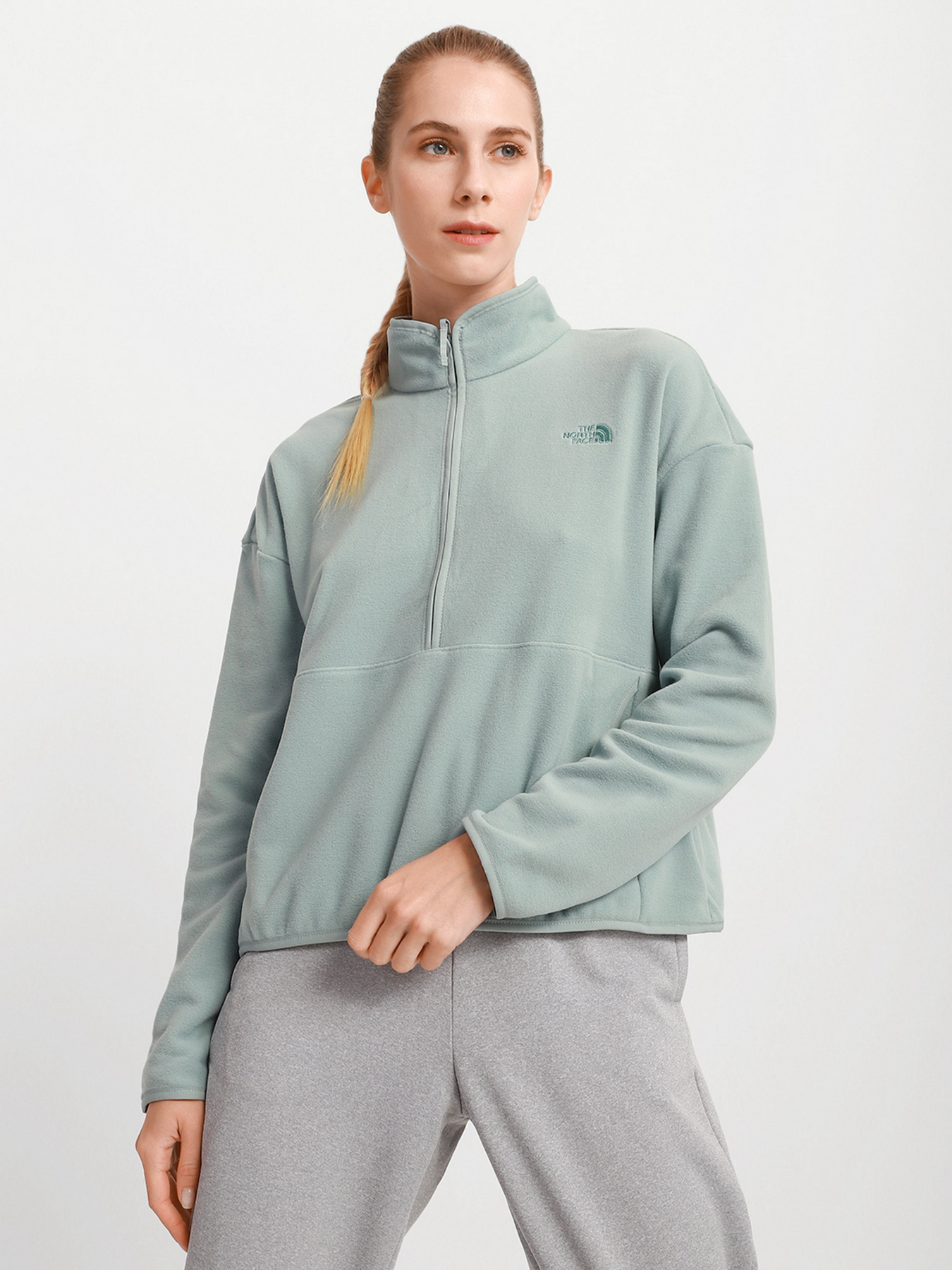 Кофта The North Face TKA Glacier Crop модель NF0A5GB50LK1 Фото