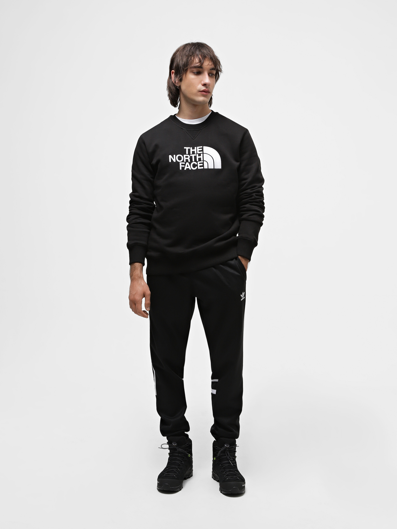 Свитшот The North Face Drew Peak Crew Neck модель NF0A4SVRKY41 Фото