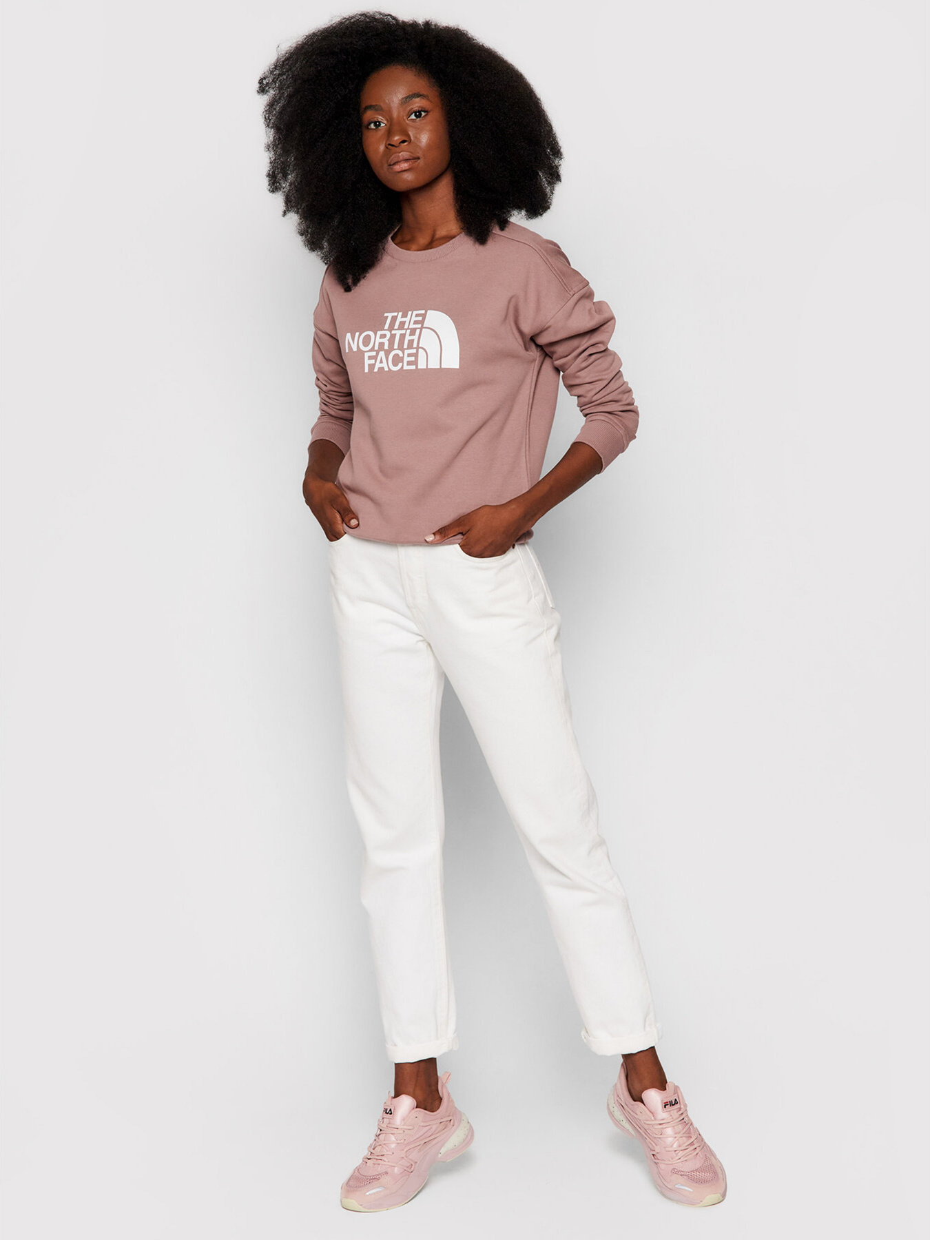 Свитшот The North Face Drew Peak модель NF0A3S4G0TA1 Фото