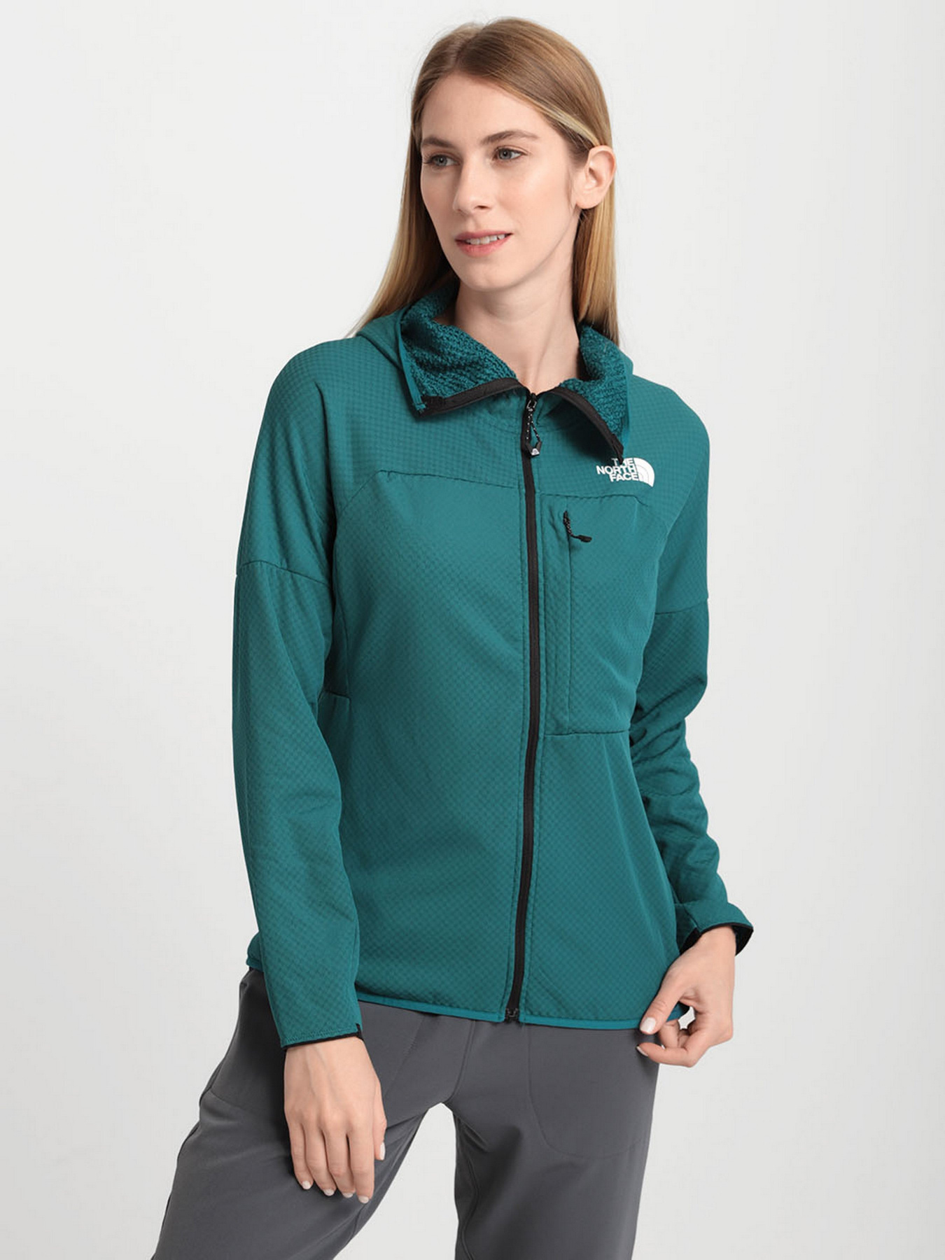 Кофта The North Face Summit L2 Futurefleece™ Full Zip Hoodie модель NF0A5ABQBJ51 Фото