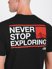 Футболки и поло The North Face Logo-Print модель NF0A559P0RL1 Фото